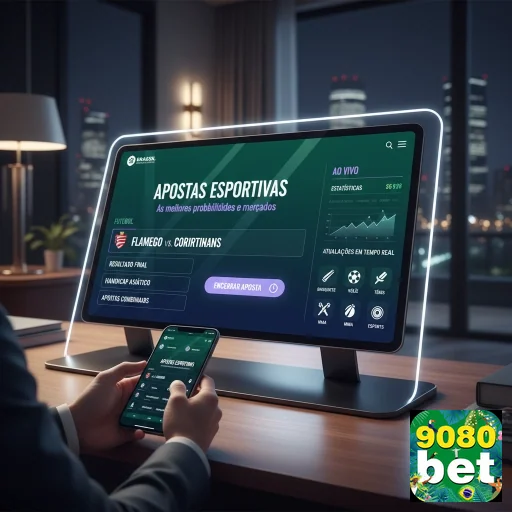 Ilustração de Experiência Mobile Aprimorada