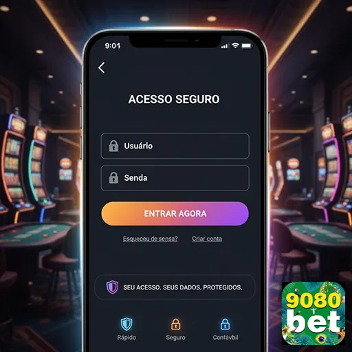 Ilustração de Acesse os Serviços VIP da 9080bet com Segurança e Agilidade
